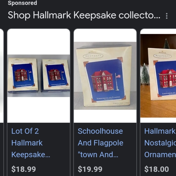 Hallmark Set of 3 Collectors Series Ornaments!! (New) - Picture 6 of 7